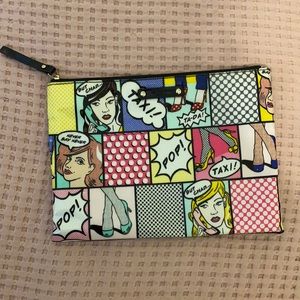 Kate Spade Pop Art Clutch / Cosmetic Bag